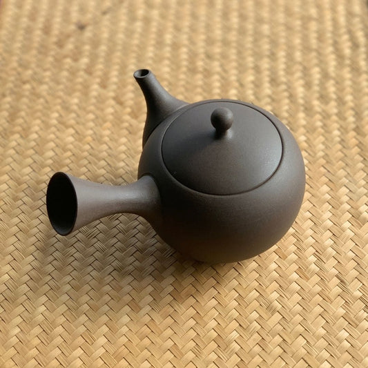 Japanese Tokoname Kyusu Tea Pot 