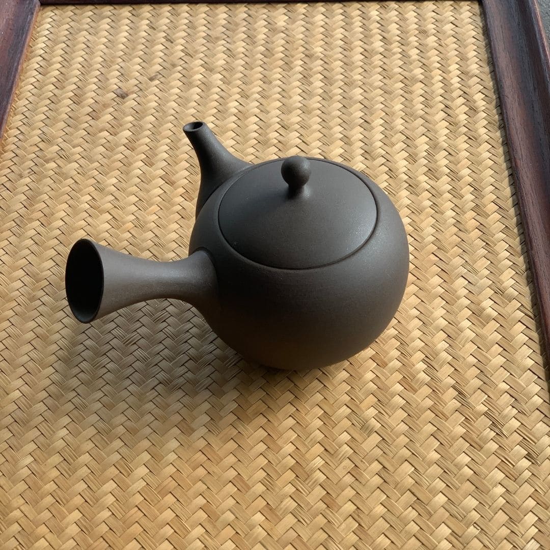 Japanese Tokoname Kyusu Tea Pot 